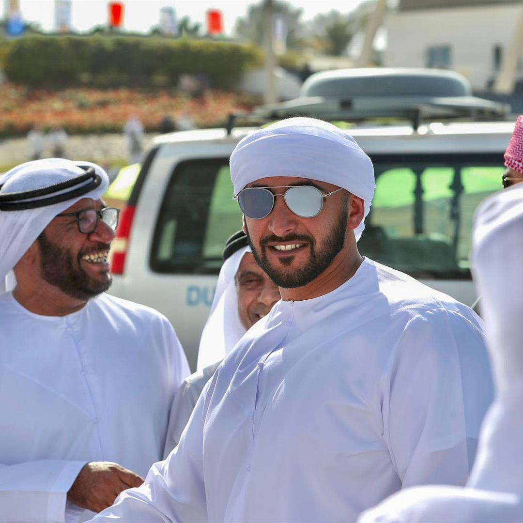 محمد بن راشد يشهد فعاليات مهرجان سمو ولي عهد دبي للهجن