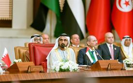 His Highness Sheikh Mohammed bin Rashid Al Maktoum - Mohammed bin Rashid attends the 33rd Arab League Summit ...
