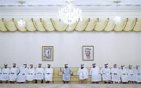 His Highness Sheikh Mohammed bin Rashid Al Maktoum - Mohammed bin Rashid meets with local dignitaries, businessmen ...