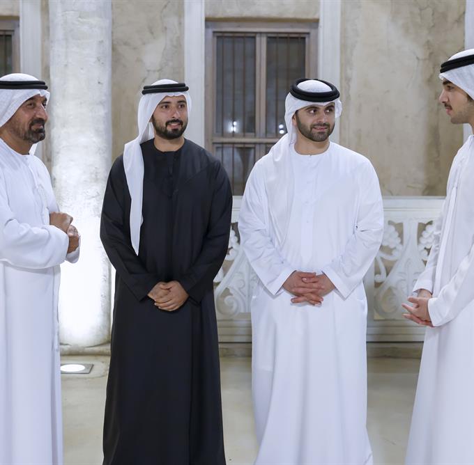 His Highness Sheikh Mohammed bin Rashid Al Maktoum - Mohammed bin Rashid receives Ramadan well-wishers at Al Shindagha