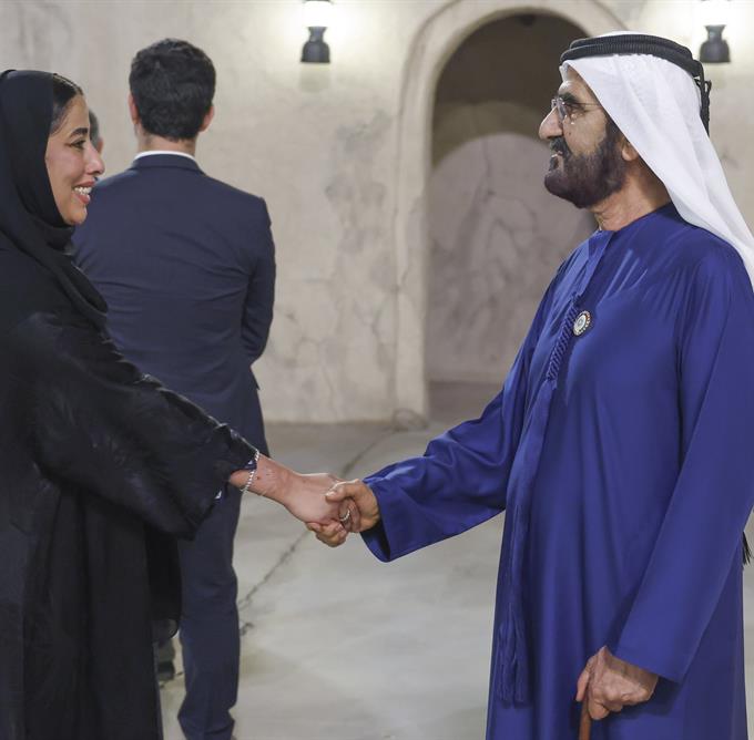 His Highness Sheikh Mohammed bin Rashid Al Maktoum - Mohammed bin Rashid receives Ramadan well-wishers at Al Shindagha