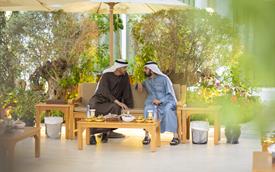 His Highness Sheikh Mohammed bin Rashid Al Maktoum - UAE President meets with Mohammed bin Rashid at Al ...