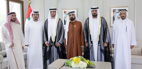  صاحب السمو الشيخ محمد بن راشد آل مكتوم - محمد بن راشد يحضر أفراح الكتبي والمزروعي