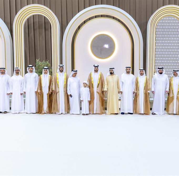  صاحب السمو الشيخ محمد بن راشد آل مكتوم - محمد بن راشد يحضر أفراح آل مكتوم