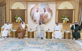  صاحب السمو الشيخ محمد بن راشد آل مكتوم - محمد بن راشد يستقبل المهنئين بعيد الأضحى المبارك ...