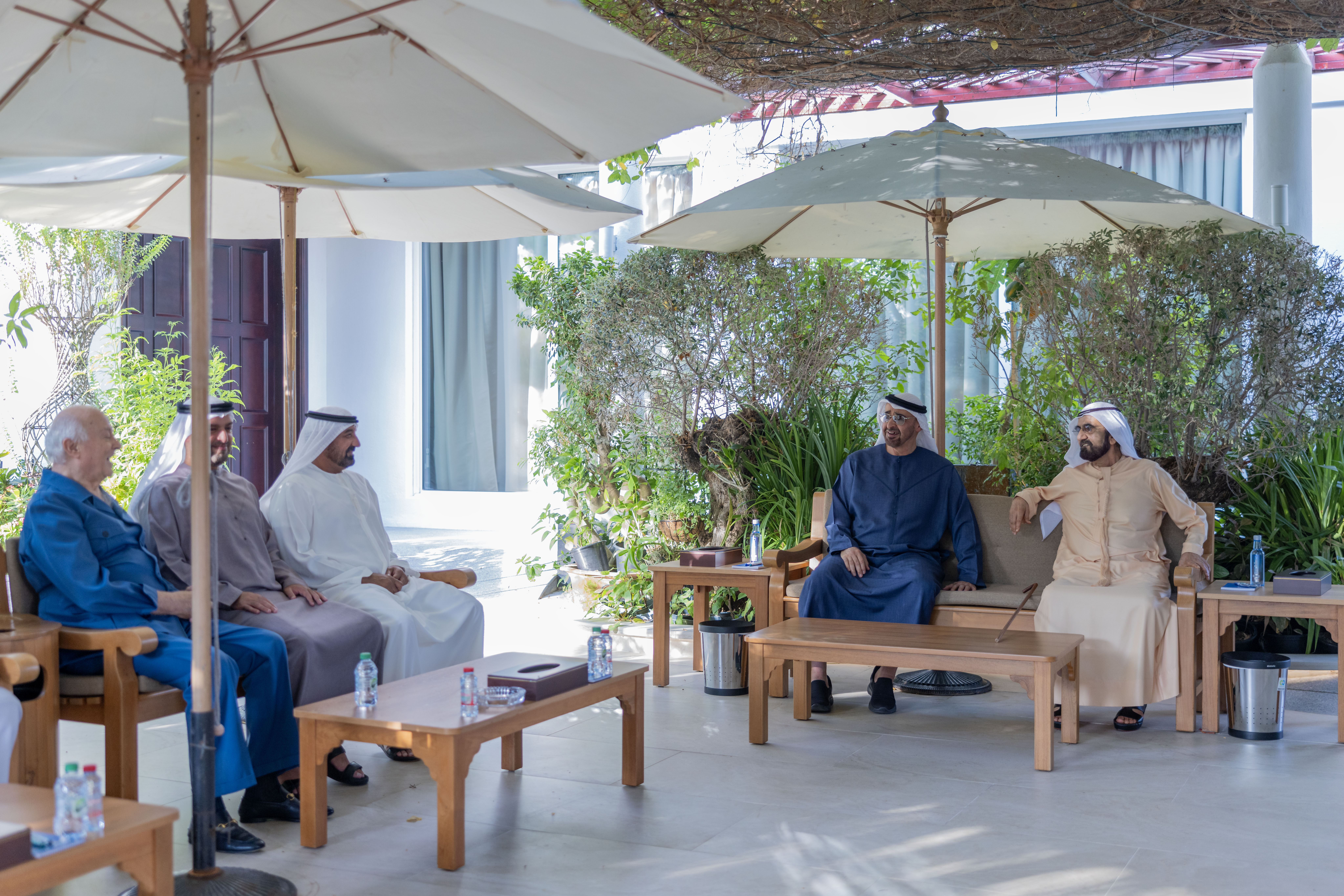 His Highness Sheikh Mohammed bin Rashid Al Maktoum - Mohamed bin Zayed meets with Mohammed bin Rashid