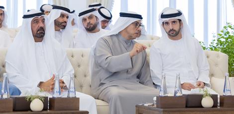 His Highness Sheikh Mohammed bin Rashid Al Maktoum - UAE President receives Mohammed bin Rashid