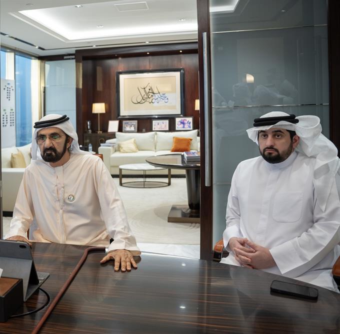  صاحب السمو الشيخ محمد بن راشد آل مكتوم - محمد بن راشد يطلق منظومة الأداء الحكومي الاستباقي لبدء مرحلة جديدة من مسيرة العمل الحكومي في الدولة