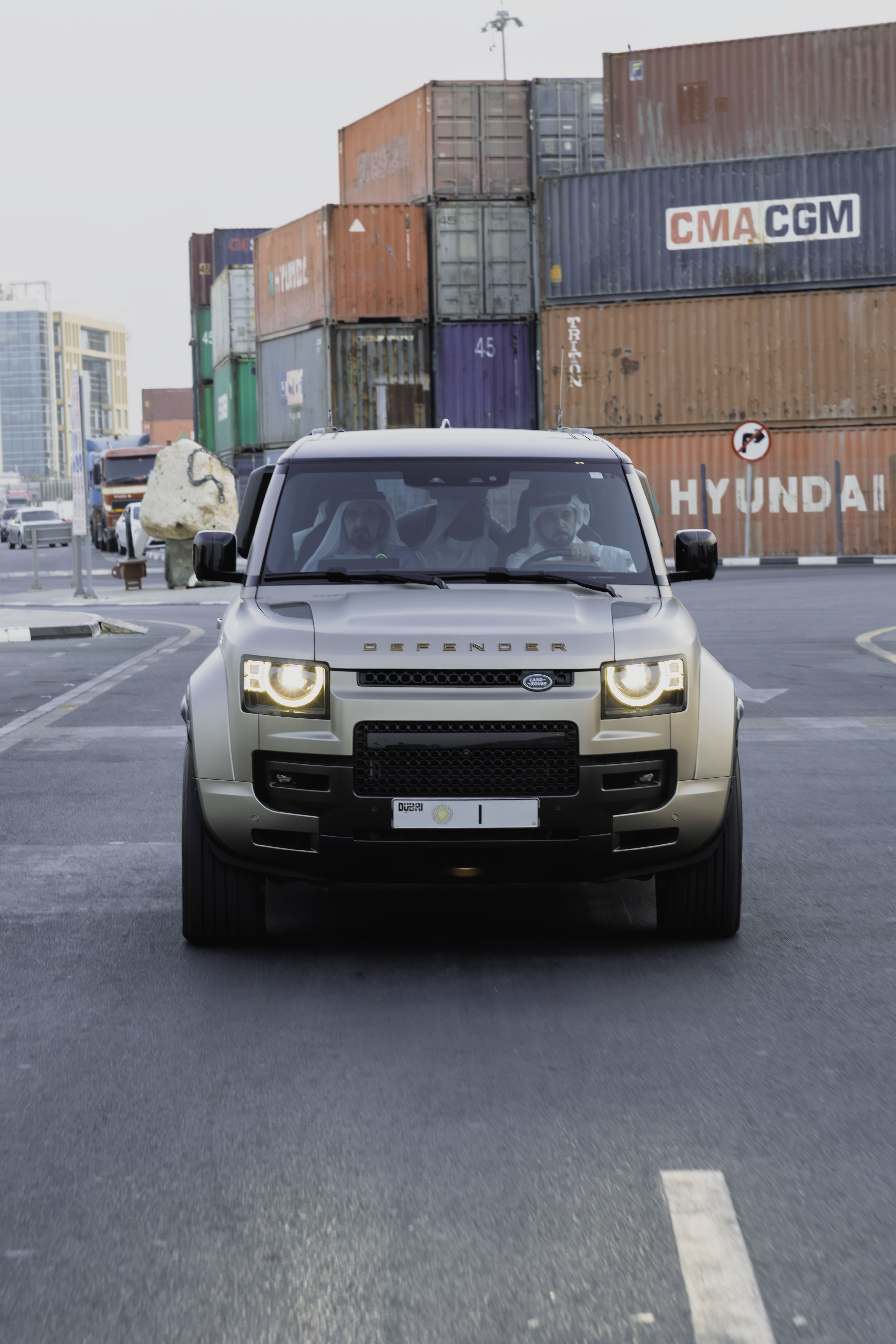 His Highness Sheikh Mohammed bin Rashid Al Maktoum - Mohammed bin Rashid reviews development of Mina Al Hamriya, approves major new port expansion