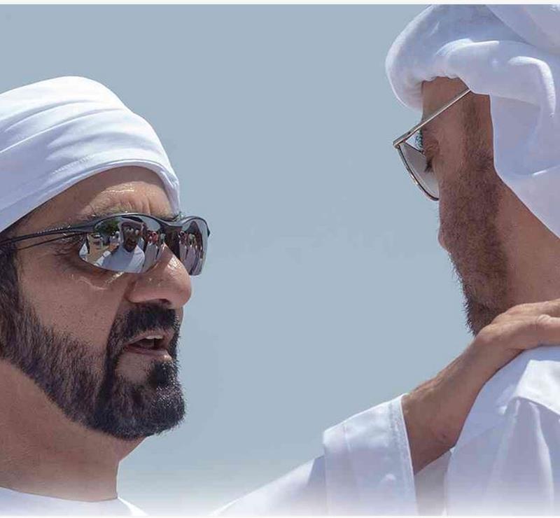  صاحب السمو الشيخ محمد بن راشد آل مكتوم - ​بطل السلام