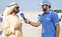  صاحب السمو الشيخ محمد بن راشد آل مكتوم-أخبار-محمد بن راشد وملك البحرين يشهدان تتويج حمد بن دلموك آل مكتوم بطلاً لسباق كأس الخليج للقدرة في البحرين