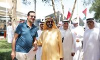  صاحب السمو الشيخ محمد بن راشد آل مكتوم-أخبار-محمد بن راشد وملك البحرين يشهدان تتويج حمد بن دلموك آل مكتوم بطلاً لسباق كأس الخليج للقدرة في البحرين