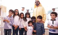  صاحب السمو الشيخ محمد بن راشد آل مكتوم-أخبار-محمد بن راشد وملك البحرين يشهدان تتويج حمد بن دلموك آل مكتوم بطلاً لسباق كأس الخليج للقدرة في البحرين