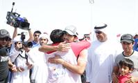  صاحب السمو الشيخ محمد بن راشد آل مكتوم-أخبار-محمد بن راشد وملك البحرين يشهدان تتويج حمد بن دلموك آل مكتوم بطلاً لسباق كأس الخليج للقدرة في البحرين