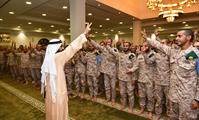  صاحب السمو الشيخ محمد بن راشد آل مكتوم-أخبار-محمد بن راشد يشارك مجندي الخدمة الوطنية طعام الإفطار