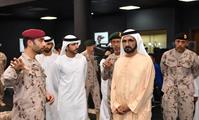  صاحب السمو الشيخ محمد بن راشد آل مكتوم-أخبار-محمد بن راشد يشارك مجندي الخدمة الوطنية طعام الإفطار