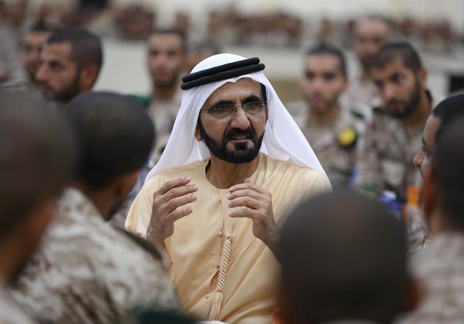  صاحب السمو الشيخ محمد بن راشد آل مكتوم-أخبار-محمد بن راشد يشارك مجندي الخدمة الوطنية طعام الإفطار