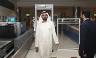  صاحب السمو الشيخ محمد بن راشد آل مكتوم-أخبار-محمد بن راشد يزور مطار دبي الدولي ويطمئن على راحة وسلامة مستخدميه