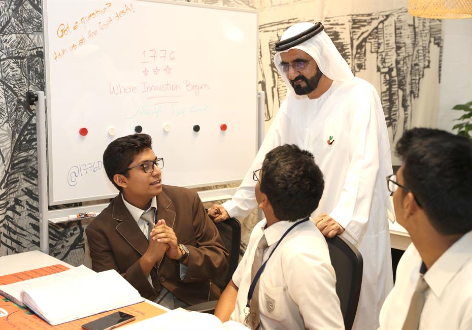  صاحب السمو الشيخ محمد بن راشد آل مكتوم-أخبار-محمد بن راشد: دولة الإمارات تحتضن أفضل عقول العالم لصناعة مستقبل العالم