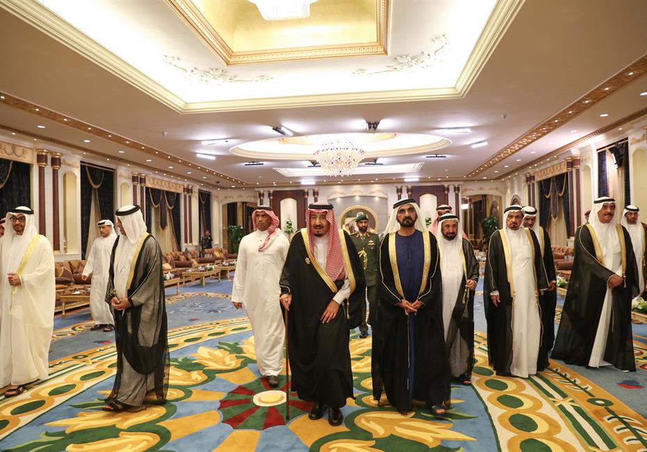 His Highness Sheikh Mohammed bin Rashid Al Maktoum-News-In presence of Mohammed bin Rashid, Mohamed bin Zayed confers Order of Zayed on Custodian of the Two Holy Mosques