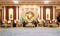 His Highness Sheikh Mohammed bin Rashid Al Maktoum-News-In presence of Mohammed bin Rashid, Mohamed bin Zayed confers Order of Zayed on Custodian of the Two Holy Mosques