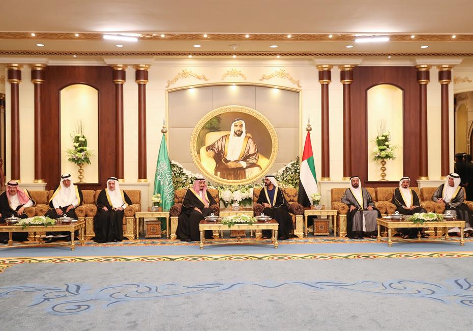 His Highness Sheikh Mohammed bin Rashid Al Maktoum-News-In presence of Mohammed bin Rashid, Mohamed bin Zayed confers Order of Zayed on Custodian of the Two Holy Mosques