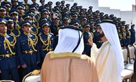  صاحب السمو الشيخ محمد بن راشد آل مكتوم-أخبار-محمد بن راشد يشهد تخريج دورة المرشحين الطيارين والجويين في كلية خليفة بن زايد الجوية