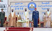  صاحب السمو الشيخ محمد بن راشد آل مكتوم-أخبار-محمد بن راشد يشهد تخريج دورة المرشحين الطيارين والجويين في كلية خليفة بن زايد الجوية