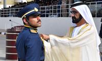  صاحب السمو الشيخ محمد بن راشد آل مكتوم-أخبار-محمد بن راشد يشهد تخريج دورة المرشحين الطيارين والجويين في كلية خليفة بن زايد الجوية