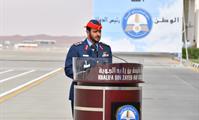  صاحب السمو الشيخ محمد بن راشد آل مكتوم-أخبار-محمد بن راشد يشهد تخريج دورة المرشحين الطيارين والجويين في كلية خليفة بن زايد الجوية