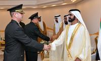  صاحب السمو الشيخ محمد بن راشد آل مكتوم-أخبار-محمد بن راشد يشهد تخريج دورة المرشحين الطيارين والجويين في كلية خليفة بن زايد الجوية