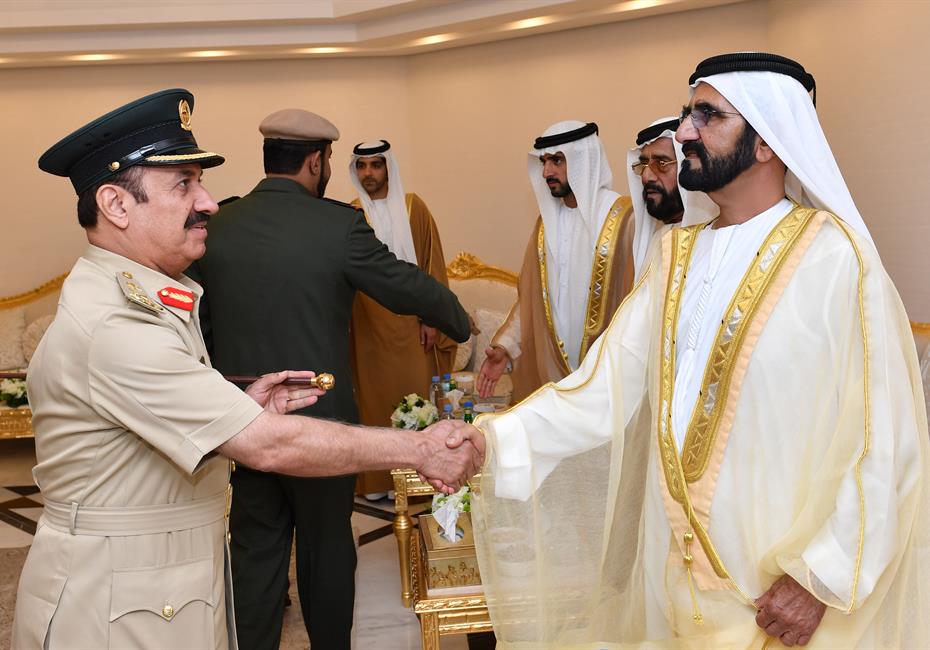  صاحب السمو الشيخ محمد بن راشد آل مكتوم-أخبار-محمد بن راشد يشهد تخريج دورة المرشحين الطيارين والجويين في كلية خليفة بن زايد الجوية