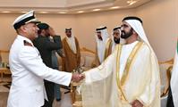  صاحب السمو الشيخ محمد بن راشد آل مكتوم-أخبار-محمد بن راشد يشهد تخريج دورة المرشحين الطيارين والجويين في كلية خليفة بن زايد الجوية