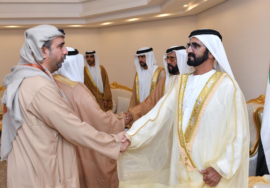  صاحب السمو الشيخ محمد بن راشد آل مكتوم-أخبار-محمد بن راشد يشهد تخريج دورة المرشحين الطيارين والجويين في كلية خليفة بن زايد الجوية