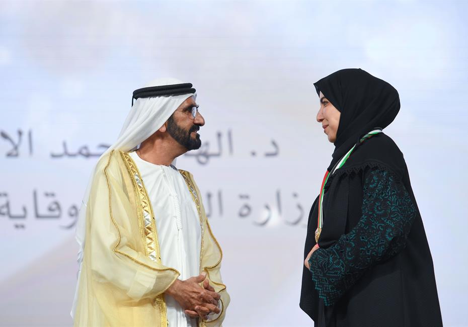  صاحب السمو الشيخ محمد بن راشد آل مكتوم-أخبار-نائب رئيس الدولة يكرم الفائزين بجائزة محمد بن راشد للأداء الحكومي المتميز