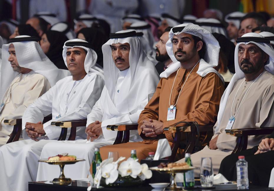  صاحب السمو الشيخ محمد بن راشد آل مكتوم-أخبار-محمد بن راشد يحضر جلسة سيف بن زايد في القمة العالمية للحكومات 2017