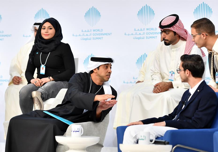 His Highness Sheikh Mohammed bin Rashid Al Maktoum-News-Mohammed bin Rashid attends Mansour bin Zayed’s session