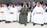 His Highness Sheikh Mohammed bin Rashid Al Maktoum-News-Mohammed bin Rashid lays foundation stone of Meydan One Mall