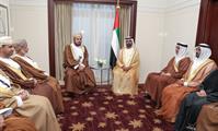 His Highness Sheikh Mohammed bin Rashid Al Maktoum-News-Mohammed bin Rashid receives Asaad bin Tariq in Amman