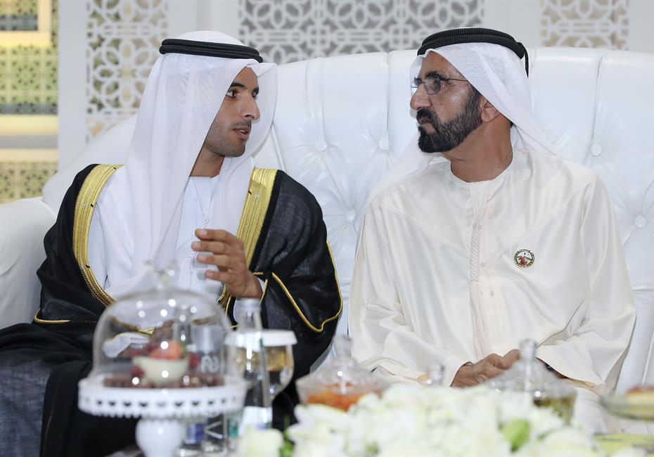His Highness Sheikh Mohammed bin Rashid Al Maktoum-News-Mohammed bin Rashid, Abu Dhabi Crown Prince attend wedding reception