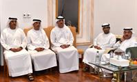  صاحب السمو الشيخ محمد بن راشد آل مكتوم-أخبار-محمد بن راشد يعزي في وفاة شيخة بنت عبدالله بن كلبان