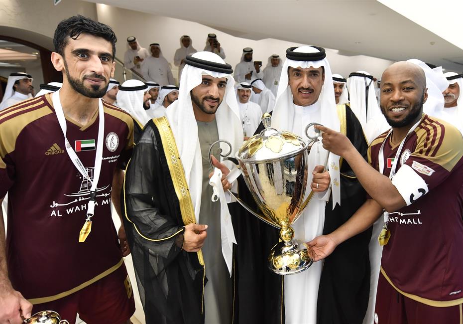 His Highness Sheikh Mohammed bin Rashid Al Maktoum-News-Mohammed bin Rashid crowns Al Wahda winners of UAE Presidents Cup