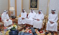  صاحب السمو الشيخ محمد بن راشد آل مكتوم-أخبار-محمد بن راشد ومحمد بن زايد يعقدان اجتماعا مع أمير الكويت الشقيقة