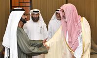  صاحب السمو الشيخ محمد بن راشد آل مكتوم-أخبار-محمد بن راشد يستقبل وزير الشؤون الإسلامية والدعوة والإرشاد السعودي