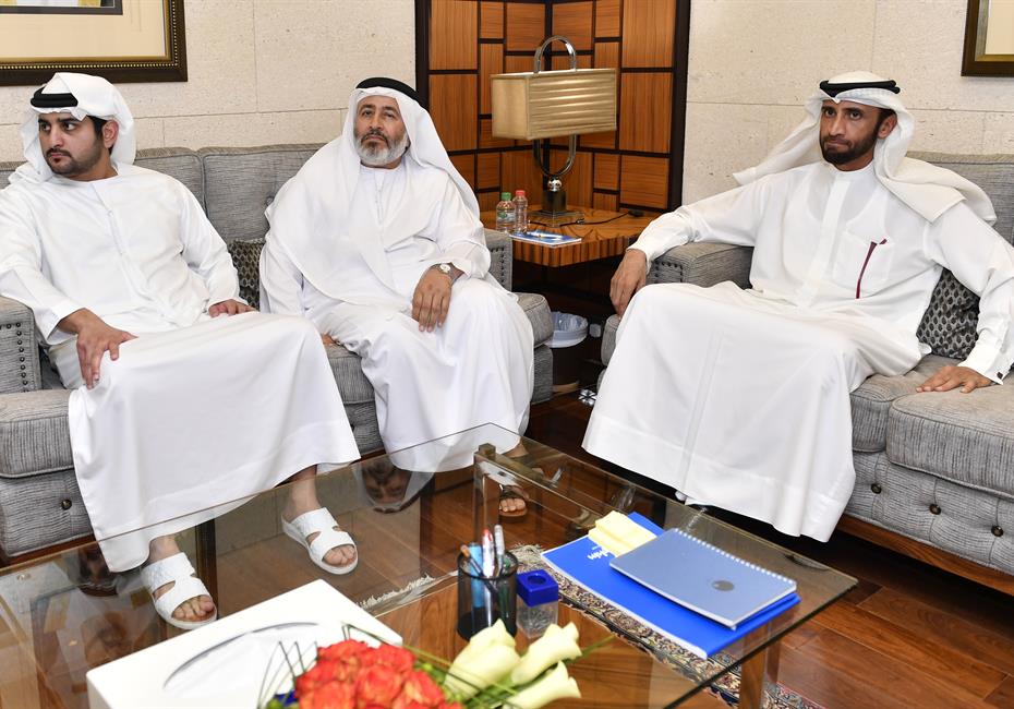  صاحب السمو الشيخ محمد بن راشد آل مكتوم-أخبار-محمد بن راشد يستقبل وزير الشؤون الإسلامية والدعوة والإرشاد السعودي