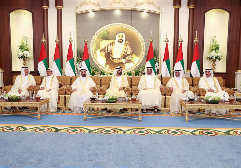 His Highness Sheikh Mohammed bin Rashid Al Maktoum-News-Mohammed bin Rashid, Mohamed Bin Zayed receive Rulers on Eid Al Fitr