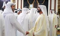 His Highness Sheikh Mohammed bin Rashid Al Maktoum-News-Mohammed bin Rashid, Mohamed Bin Zayed receive Rulers on Eid Al Fitr