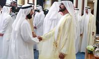 His Highness Sheikh Mohammed bin Rashid Al Maktoum-News-Mohammed bin Rashid, Mohamed Bin Zayed receive Rulers on Eid Al Fitr
