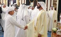 His Highness Sheikh Mohammed bin Rashid Al Maktoum-News-Mohammed bin Rashid, Mohamed Bin Zayed receive Rulers on Eid Al Fitr
