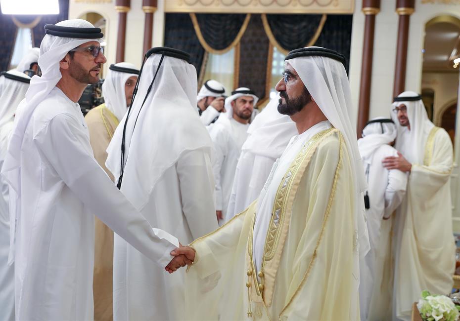 His Highness Sheikh Mohammed bin Rashid Al Maktoum-News-Mohammed bin Rashid, Mohamed Bin Zayed receive Rulers on Eid Al Fitr